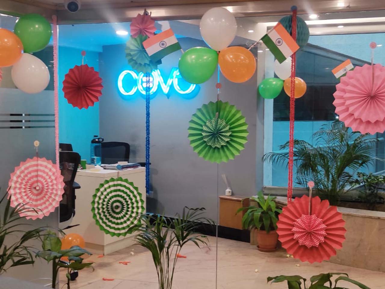 Independence day celebrations at Cove Offices